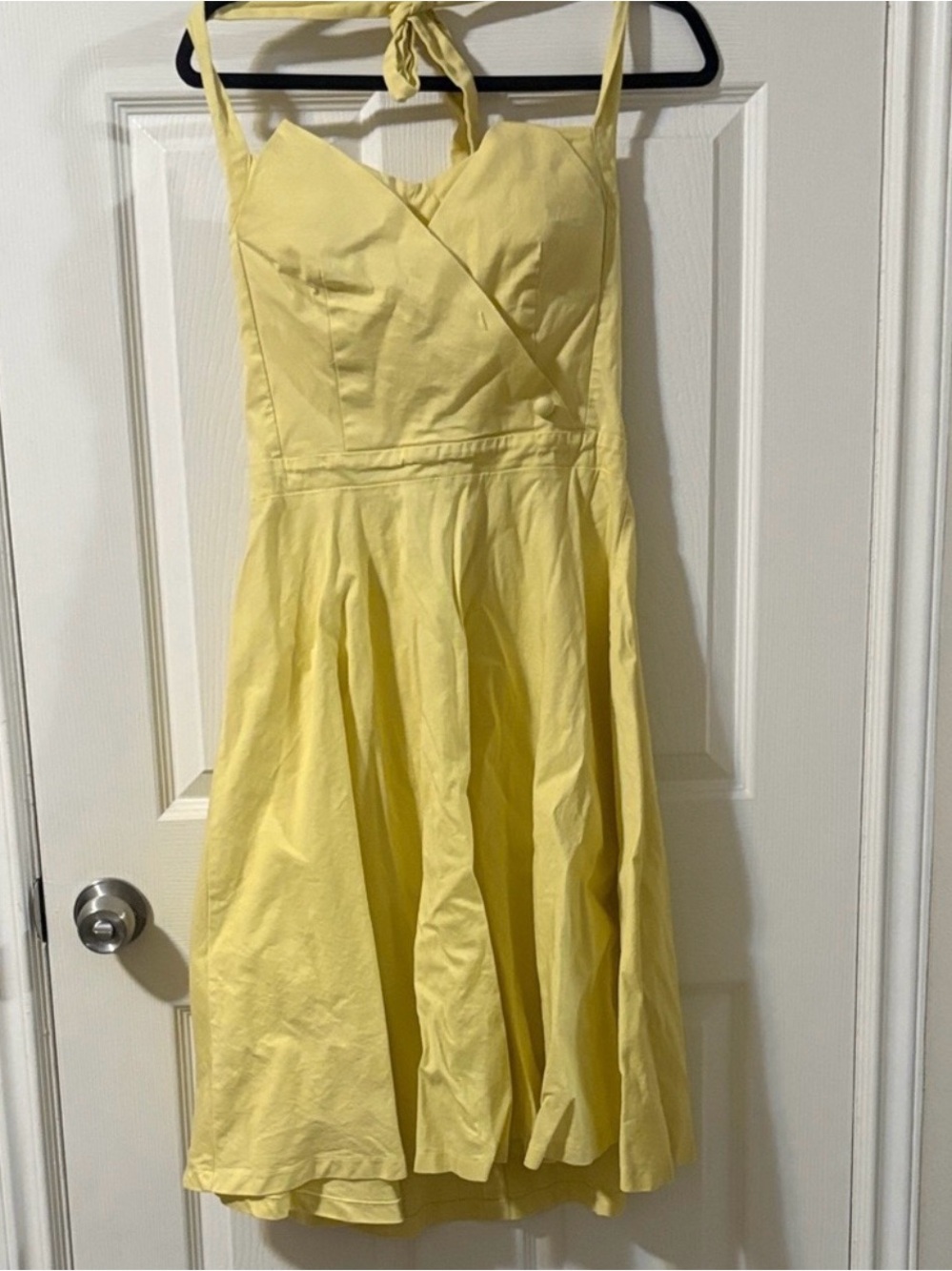 Lindy Bop halter Yellow Dress